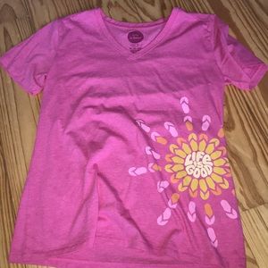 Life Is Good t shirt